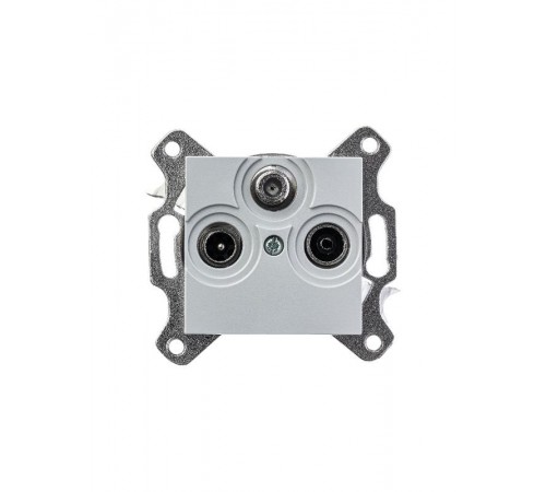 ABB Levit Серый Розетка TV-R-SAT единственная  5011H-A03303 16W  2CHH083303A6016  ABB