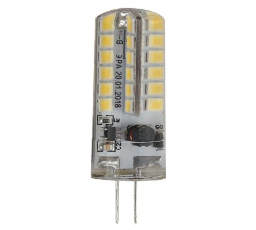 Лампа светодиодная  JC-3,5W-12V-827-G4 (диод, капсула, 3,5Вт, тепл, G4)  Б0033195  ЭРА