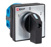 Переключатель кулачковый ПК-1-21 10А 1P "1-0-2" IP65  pk-1-21-10-65  EKF