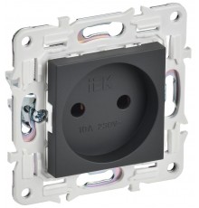 SKANDY Розетка без з/к/ш 10А SK-R02T титан  SK-R10-10-K48  IEK