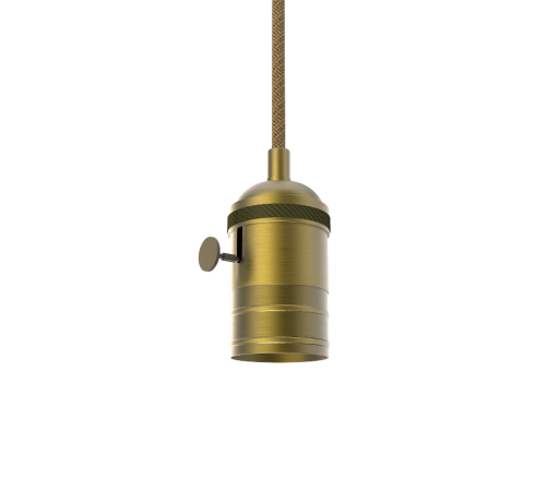 Светильник подвесной шнур под лампу Decor PL042 бронзовый E27, 1 м, 1/40  PL042  Gauss