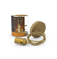 Светильник подвесной шнур под лампу Decor PL042 бронзовый E27, 1 м, 1/40  PL042  Gauss