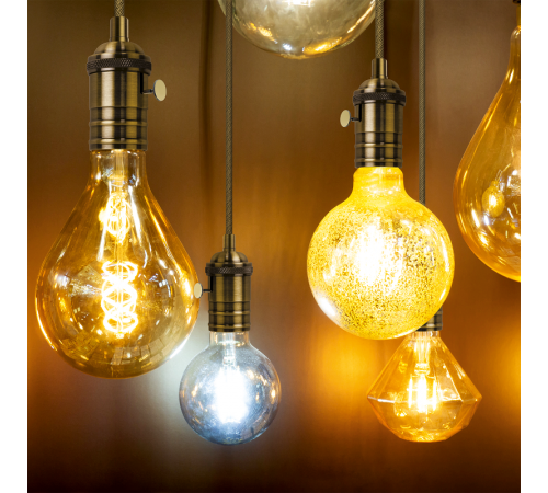 Светильник подвесной шнур под лампу Decor PL042 бронзовый E27, 1 м, 1/40  PL042  Gauss