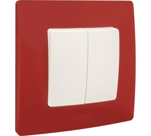 Etika Красная Рамка 1-ая  672531  Legrand