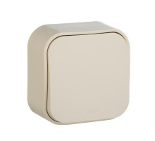 Quteo Слоновая кость Выключатель 1-клавишный 10А  782230  Legrand
