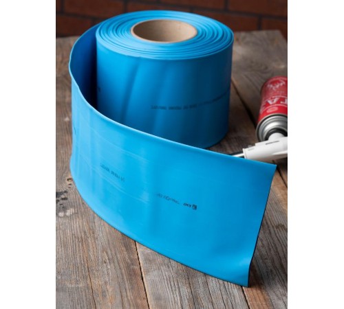 Термоусаживаемая трубка ТУТ нг 120/60 синяя рулон PROxima  tut-120-g  EKF