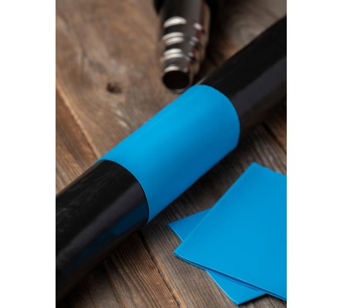 Термоусаживаемая трубка ТУТ нг 120/60 синяя рулон PROxima  tut-120-g  EKF