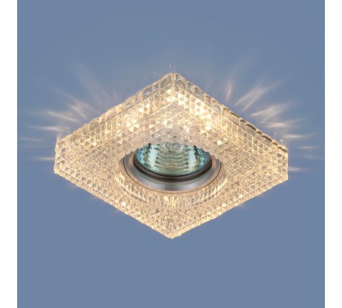 Светильник точечный встраиваемый 2214 MR16 CL прозрачный  a040430  Elektrostandard