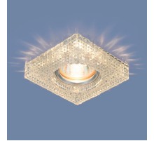 Светильник точечный встраиваемый 2214 MR16 CL прозрачный  a040430  Elektrostandard