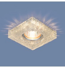 Светильник точечный встраиваемый 2214 MR16 CL прозрачный  a040430  Elektrostandard