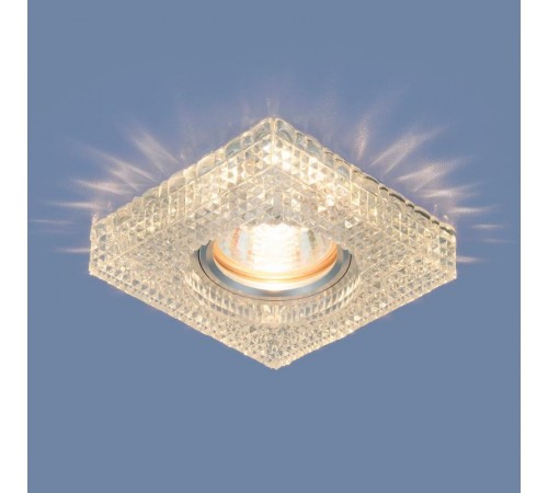 Светильник точечный встраиваемый 2214 MR16 CL прозрачный  a040430  Elektrostandard