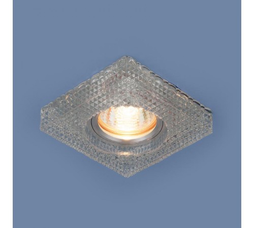 Светильник точечный встраиваемый 2214 MR16 CL прозрачный  a040430  Elektrostandard