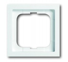 Рамка 1-постовая, серия future, цвет davos/альпийский белый  1754-0-4504   2CKA001754A4504  ABB