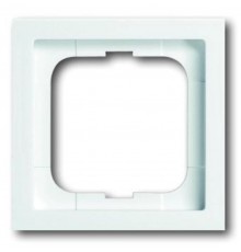 Рамка 1-постовая, серия future, цвет davos/альпийский белый  1754-0-4504   2CKA001754A4504  ABB