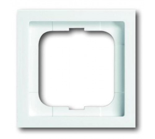 Рамка 1-постовая, серия future, цвет davos/альпийский белый  1754-0-4504   2CKA001754A4504  ABB