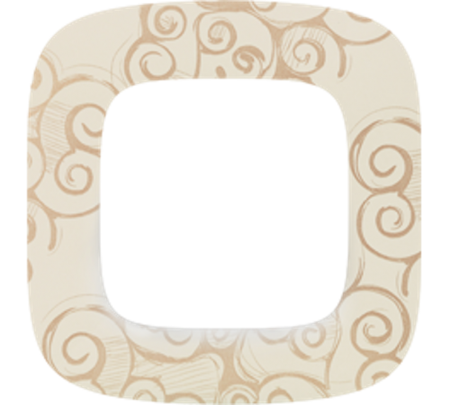 Valena ALLURE Нарцисс золото Рамка 1-ая  754351  Legrand