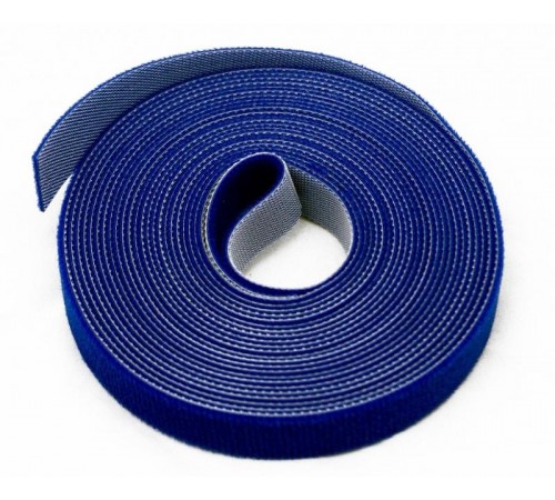 WASNR-5x16-BL Лента (липучка) в рулоне, ширина 16 мм, длина 5 м, синяя  401609  Hyperline