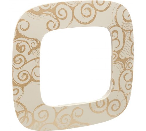 Valena ALLURE Нарцисс золото Рамка 1-ая  754351  Legrand