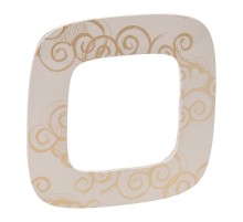 Valena ALLURE Нарцисс золото Рамка 1-ая  754351  Legrand
