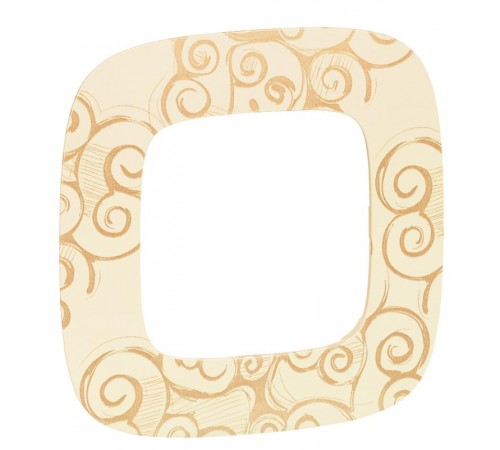 Valena ALLURE Нарцисс золото Рамка 1-ая  754351  Legrand