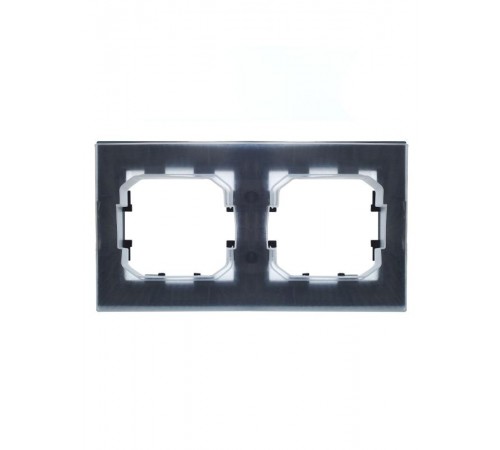 BRITE Рамка 2-ая IP44 РУ-2-БрМ-44 маренго  BR-M22-44-K35  IEK