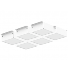 Светильник светодиодный встраиваемый в Грильято 100х100 мм TLGD06 OL ECP 105х105х41мм 48Вт 4000K 3720Лм IP20 опал  21774  TechnoLux