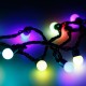 Светодиодная гирлянда ARD-BALL-PRO-D17.5-10000-BLACK-100LED RGB (230V, 7W)  025586  Arlight