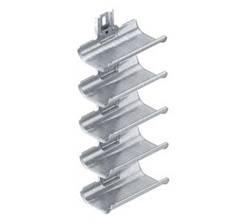 Кронштейн тоннельный на рейке 500 мм. 5 полок. (KTW 100 5 FT)  6006905  OBO Bettermann