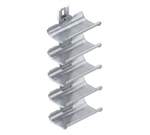 Кронштейн тоннельный на рейке 500 мм. 5 полок. (KTW 100 5 FT)  6006905  OBO Bettermann