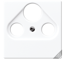 Крышка для SAT-TV-FM-розеток, фиксация винтом; термопласт; слоновая кость; A500  A561BFPLSAT  Jung