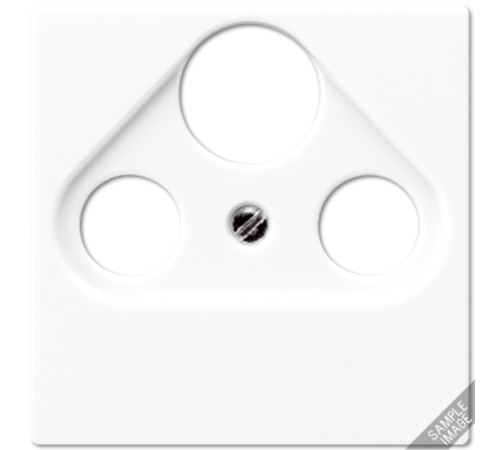 Крышка для SAT-TV-FM-розеток, фиксация винтом; дюропласт; слоновая кость; A500  A561PLSAT  Jung