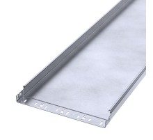 Лоток неперфорированный Профи INOX (AISI 316) 400х50x3000 (2,0 мм) (6 м/уп)  PR16.13755  Промрукав