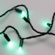 Светодиодная гирлянда ARD-STRING-CLASSIC-10000-BLACK-100LED-STD GREEN (230V, 7W)  025800  Arlight