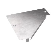 Крышка переходника левого Стандарт 300х100  PR16.10916  Промрукав