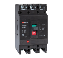 Выключатель автоматический LS125 18кА 3P 50А ProPact  mccb-125-18-3-50-ls  EKF