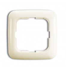 Рамка 1-постовая, серия Busch-Duro 2000 SI, цвет слоновая кость  1725-0-1463   2CKA001725A1463  ABB