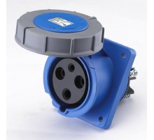 Розетка для скрытой проводки 433 2Р+РЕ 63А 220В IP6  26056DEK  DEKraft