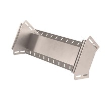 Угол вертикальный внешний 90 градусов Стандарт INOX (AISI 409) 600х100  PR16.3068  Промрукав