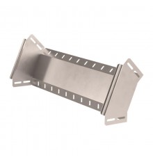 Угол вертикальный внешний 90 градусов Стандарт INOX (AISI 409) 600х100  PR16.3068  Промрукав