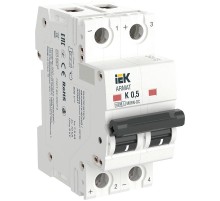 ARMAT Авт. выкл. M06N-DC 2P K 0,5А   AR-M06N-2-K0D5DC  IEK