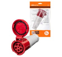 Розетка 235 переносная 3Р+РЕ+N 63А 380В IP54   SQ0603-0018  TDM