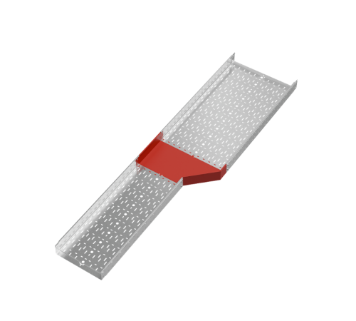 Переходник правый 100х400-600 мм "ПЛЮС" HD  PDplus100-400-600-R HD   КМ-профиль