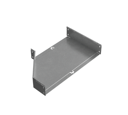 Переходник правый 100х400-600 мм "ПЛЮС" HD  PDplus100-400-600-R HD   КМ-профиль