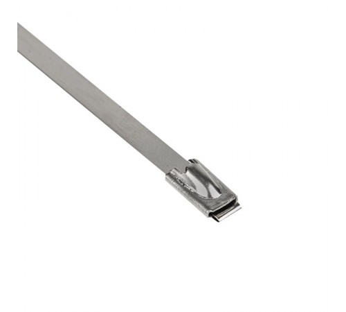 Хомут AISI 304 из нержавеющей стали, 4.6x150 (10 шт.) FlexLock PROxima  plc-fl-tss-304-4.6x150-r  EKF