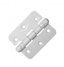 Петля накладная универсальная ПН5-40 белая (1 шт) - пакет   138862  Tech-KREP