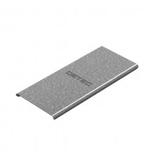 Крышка к ответвителю Т-образному вертикальному к лотку 100х100, толщ. 1,0 мм, Сендзимир цинк, 020210  КОТВ-100х100-1,0-СЦ   Ostec