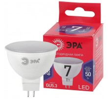 Лампа светодиодная ЭКО LED MR16-7W-865-GU5.3 R (диод, софит, 7Вт, хол, GU5.3)  Б0045351  ЭРА