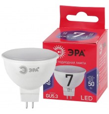 Лампа светодиодная ЭКО LED MR16-7W-865-GU5.3 R (диод, софит, 7Вт, хол, GU5.3)  Б0045351  ЭРА