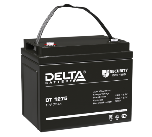 DT 1275 Delta Аккумуляторная батарея  4614010040017  DELTA