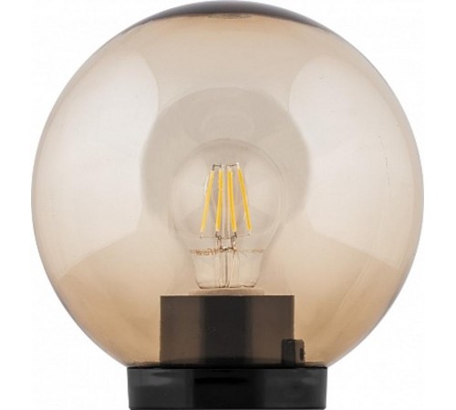 Светильник садово-парковый, серии "Оптима" (НБУ) НТУ 01-60-203 230V E27 d=200мм золотой  11563  FERON